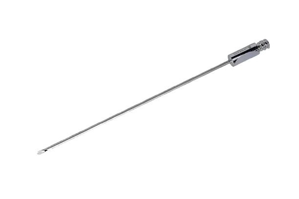 Cânula para Cirurgia Plástica Bico de Pato - 1 Furo 2,5mm 2