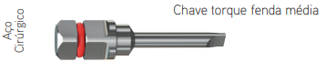 Chave Torque Fenda Média 2