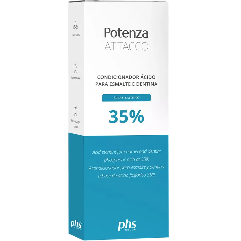 Condicionador Ácido Fosfórico 35% Potenza Attacco Bulk 2