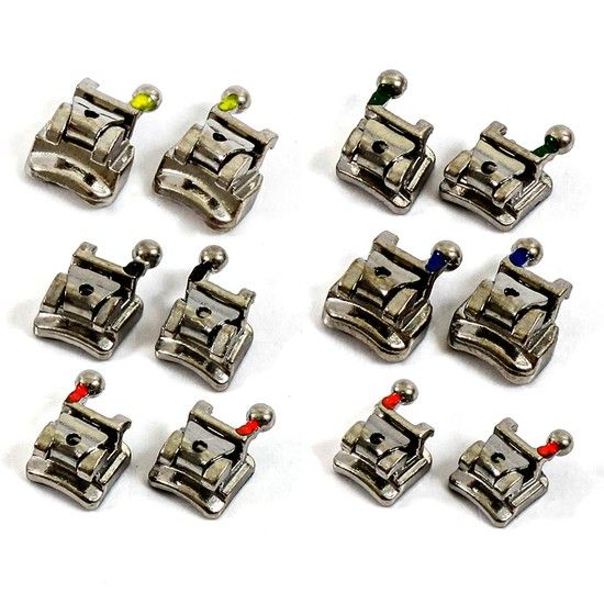 Kit Bráquete Autoligado Roth SLH - 022'' - Gancho Can./Prés 3