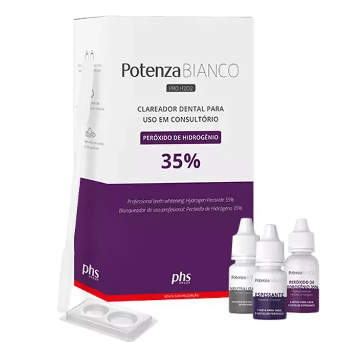 Kit Clareador Potenza Bianco Pro H202 35%