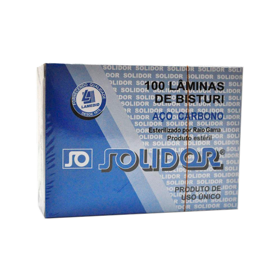 Lâmina de Bisturi Aço Carbono - N° 15