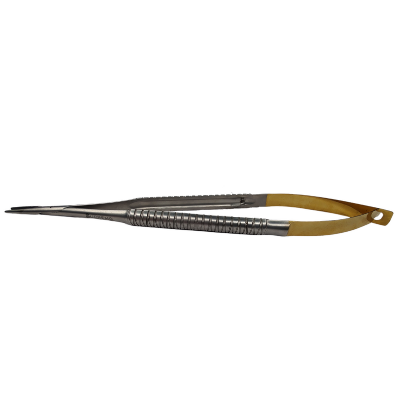 Porta Agulha Castroviejo 16cm Reto S-Lock 2